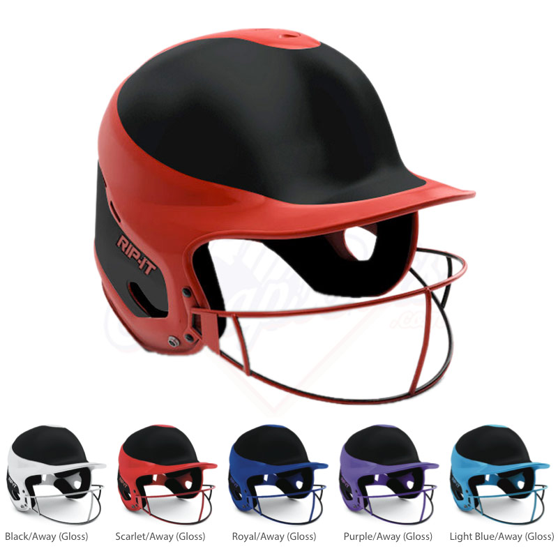 RIP IT Vision Away Softball Batting Helmet VISN