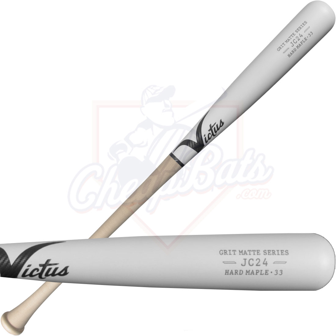 Victus JC24 Grit Matte Reserve Maple Wood Baseball Bat VMRWMJC24-NT/WW