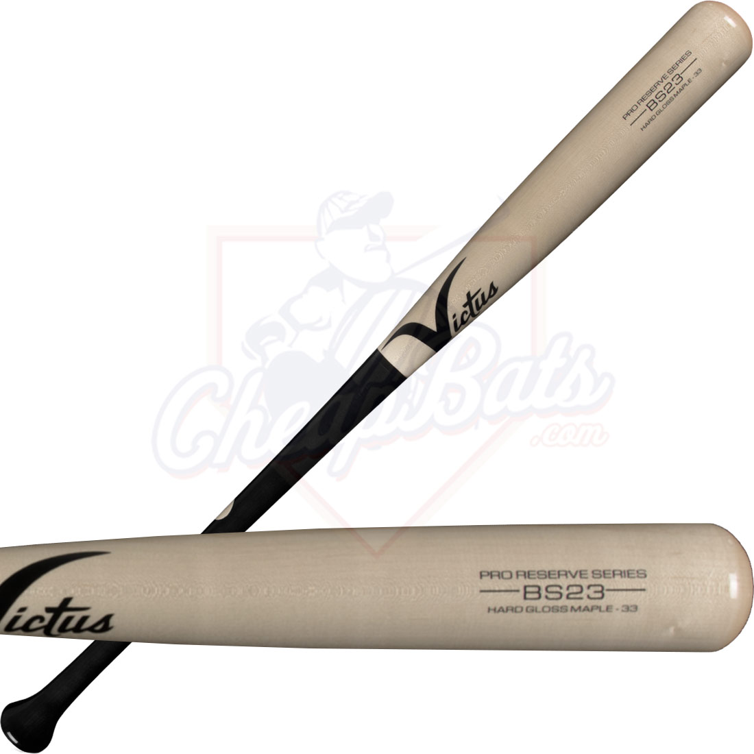 Victus BS23 Pro Reserve Maple Wood Baseball Bat VRWMBS23-BK/NT
