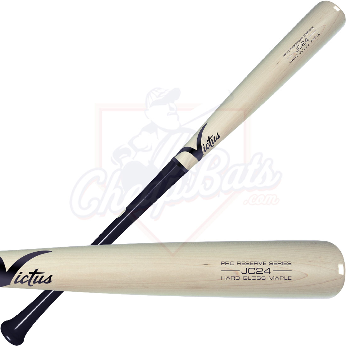 Victus JC24 Pro Reserve Maple Wood Baseball Bat VRWMJC24-BK/NT