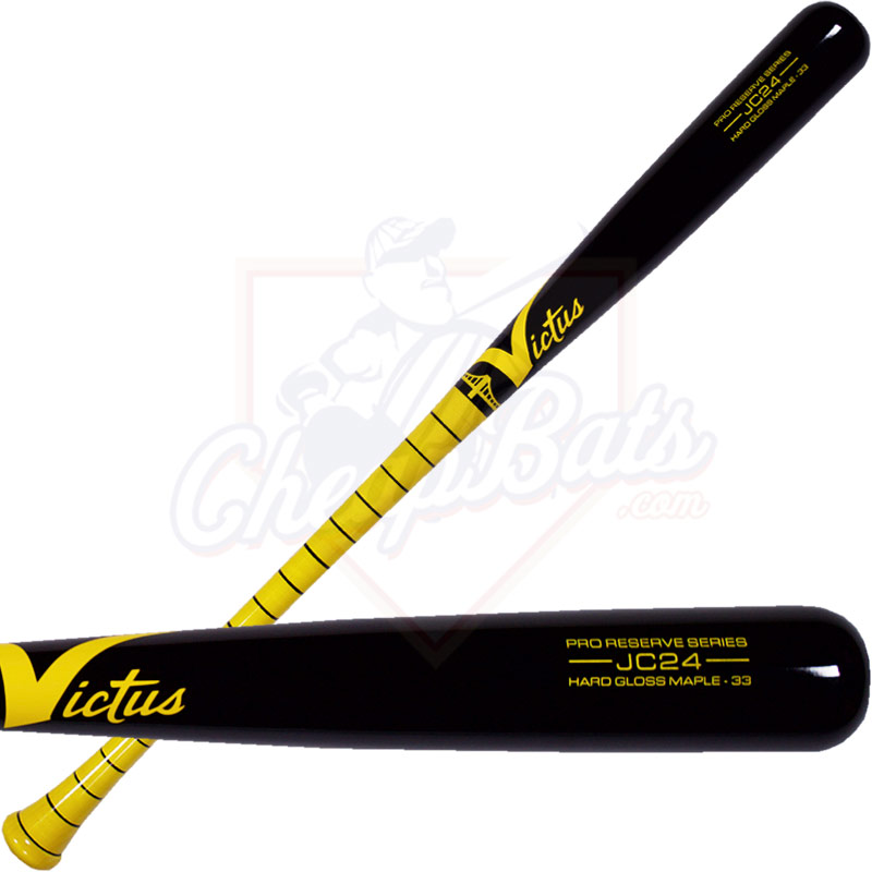 Victus JC24 Pro Reserve Maple Wood Baseball Bat VRWMJC24-YW/BK