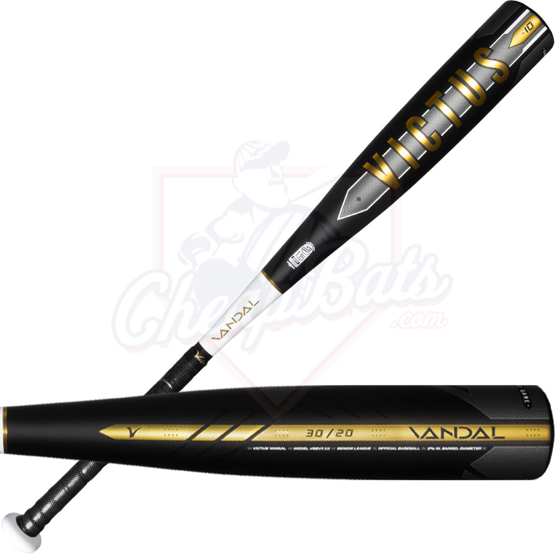 2021 Victus Vandal Youth USSSA Baseball Bat -10oz VSBVX10