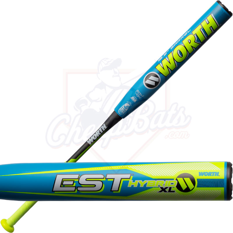 2020 Worth EST Hybrid XL Slowpitch Softball Bat End Loaded USSSA WHY12U