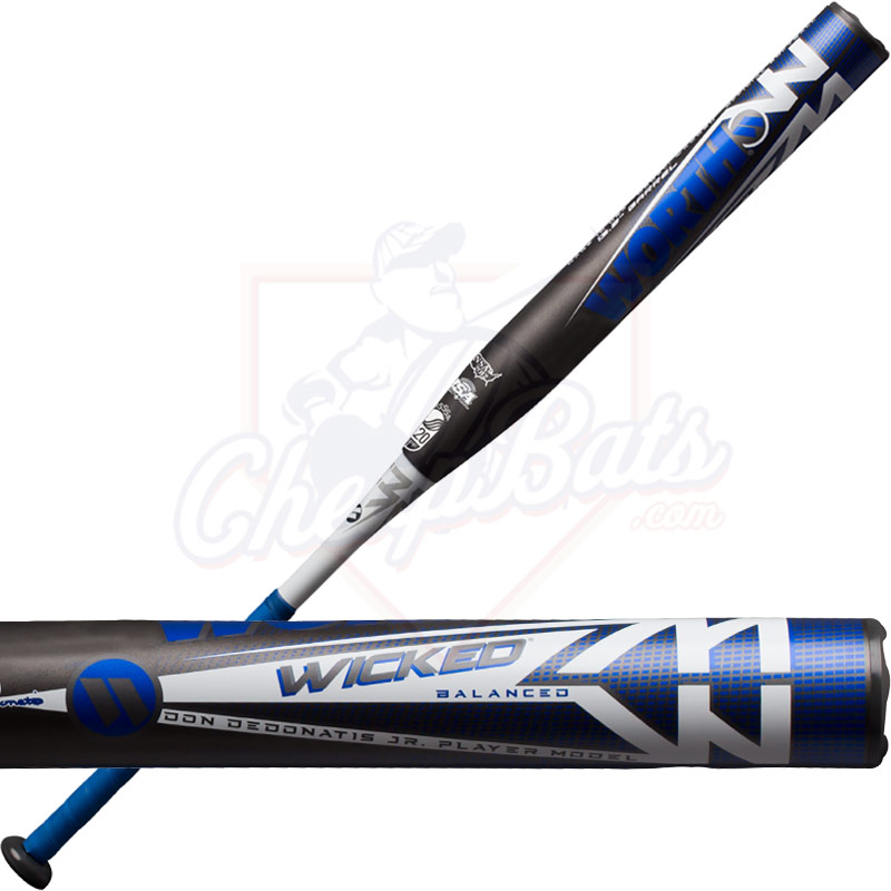 2019 Worth Wicked Don DeDonatis III Slowpitch Softball Bat Balanced USSSA WKDDBU