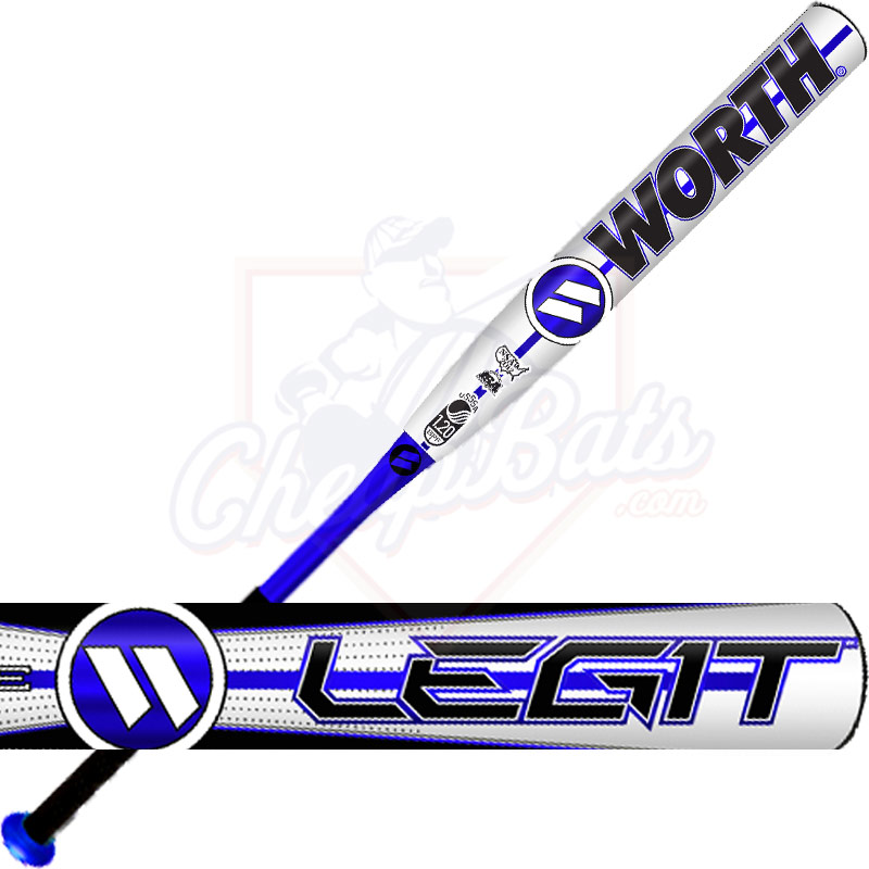 2018 Worth Legit Extreme XL Slowpitch Softball Bat End Loaded USSSA WLGTXU