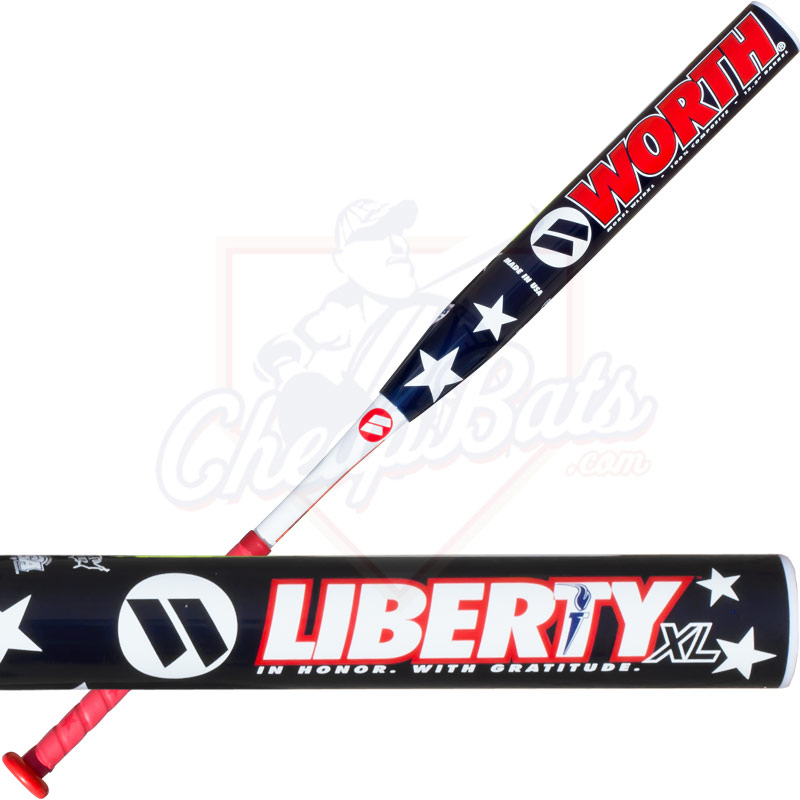 2017 Worth Liberty XL Slowpitch Softball Bat End Loaded USSSA WLIBXL