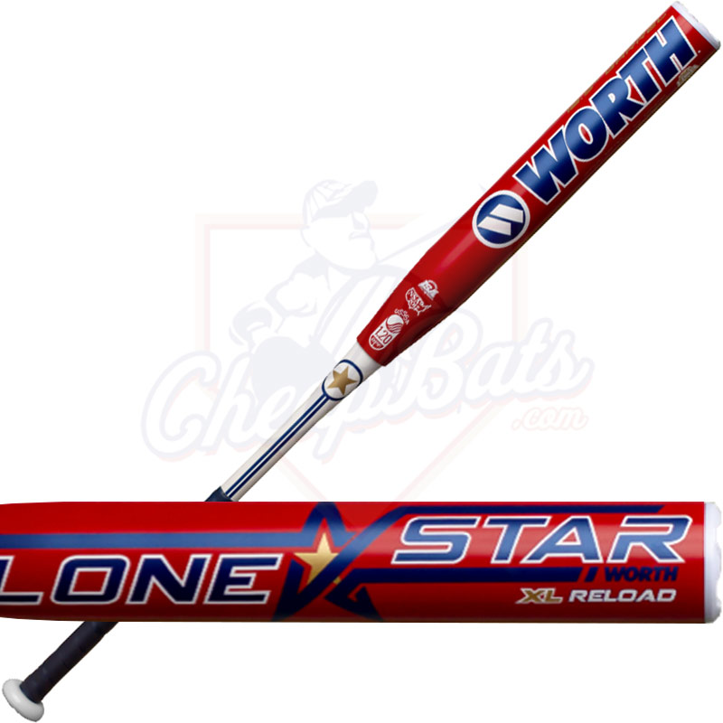 2019 Worth Lone Star XL Slowpitch Softball Bat Reload USSSA WLNSTU