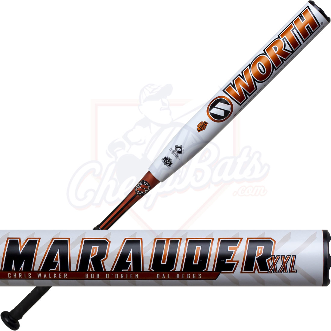 2020 Worth Marauder Pro Edition XXL Senior Slowpitch Softball Bat End Loaded SSUSA WMARSS