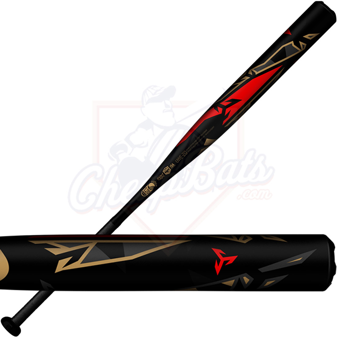 DeMarini Ultimate Weapon Slowpitch Softball Bat End Loaded ASA USSSA WTDXUWE-20