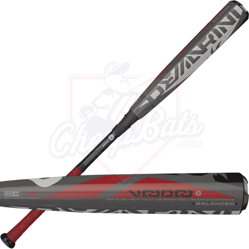 2017 DeMarini Voodoo BBCOR Baseball Bat Balanced -3oz WTDXVBC-17