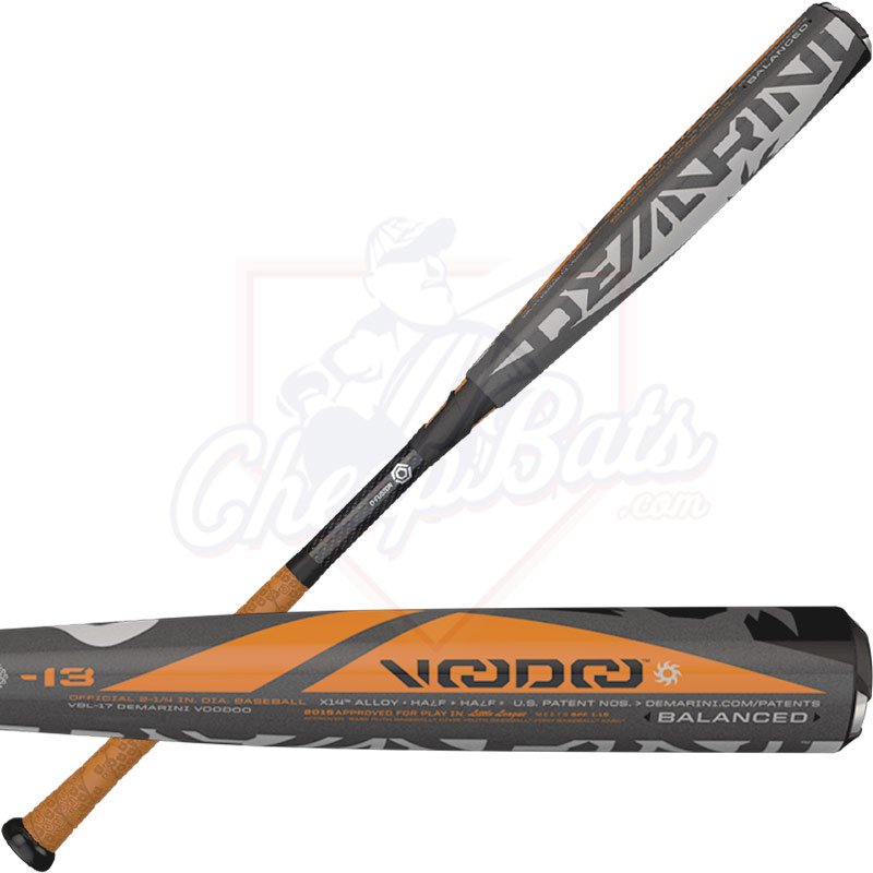 2017 DeMarini Voodoo Youth USSSA Baseball Bat -13oz WTDXVBL-17
