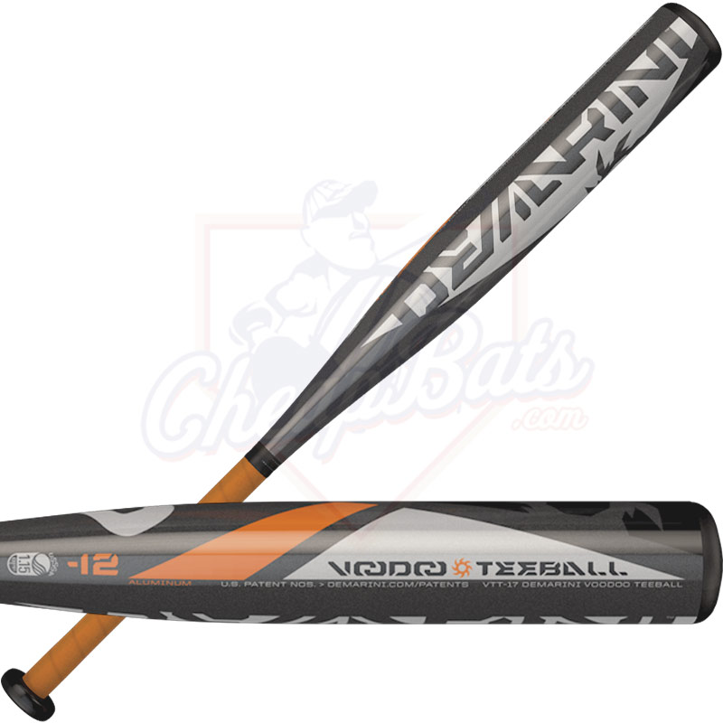 2017 DeMarini Voodoo Tee Ball Bat -12oz WTDXVTT-17