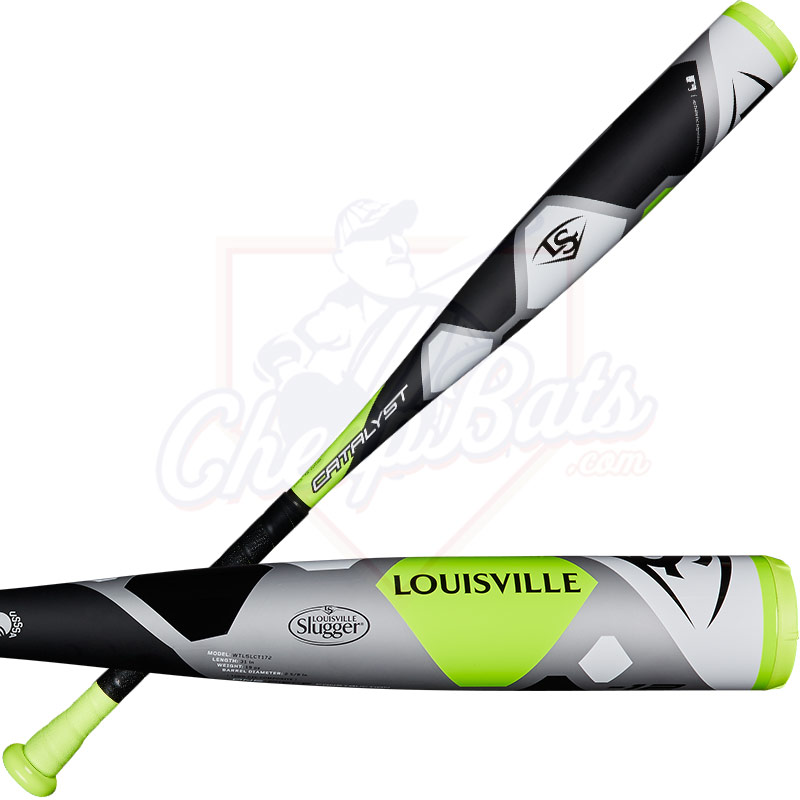 2017 Louisville Slugger Catalyst Youth Big Barrel Baseball Bat -12oz WTLSLCT172