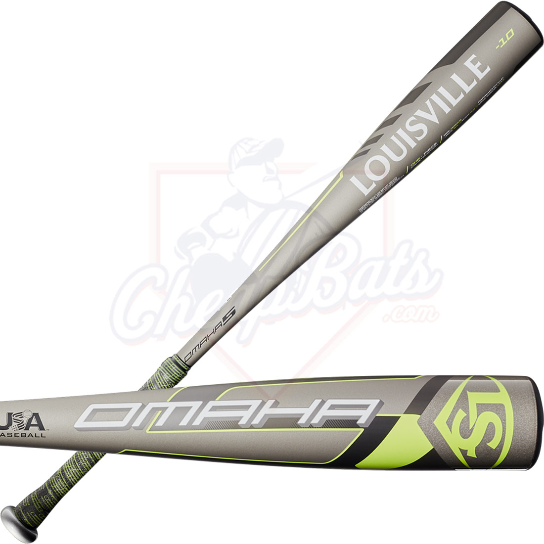 2020 Louisville Slugger Omaha Youth USA Baseball Bat -10oz WTLUBO5B1020