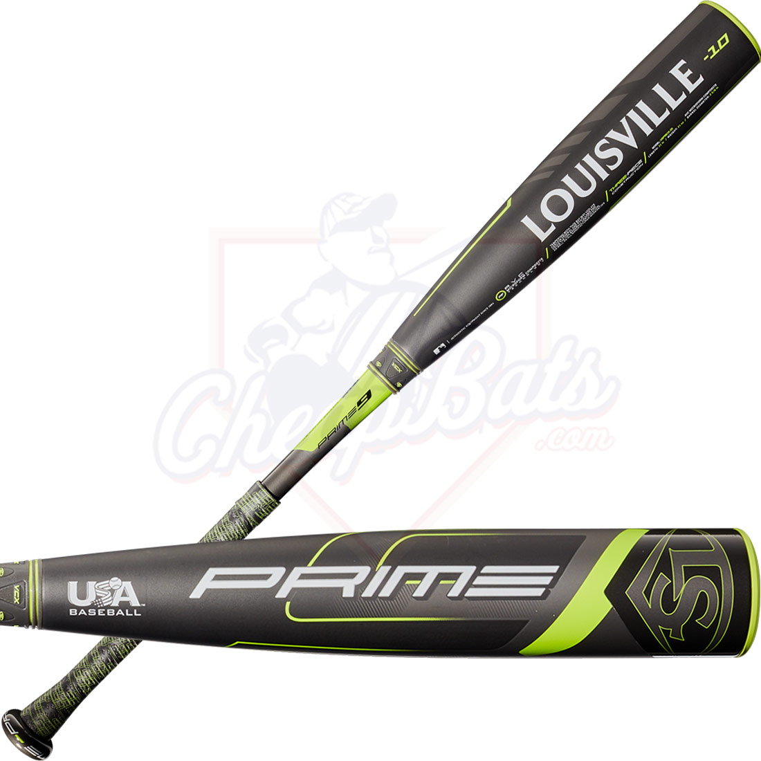 2020 Louisville Slugger Prime Youth USA Baseball Bat -10oz WTLUBP9B1020