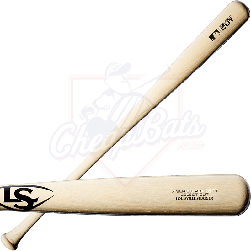 Louisville Slugger C271 Series 7 Select Cut Ash Wood Baseball Bat WTLW7A271A20