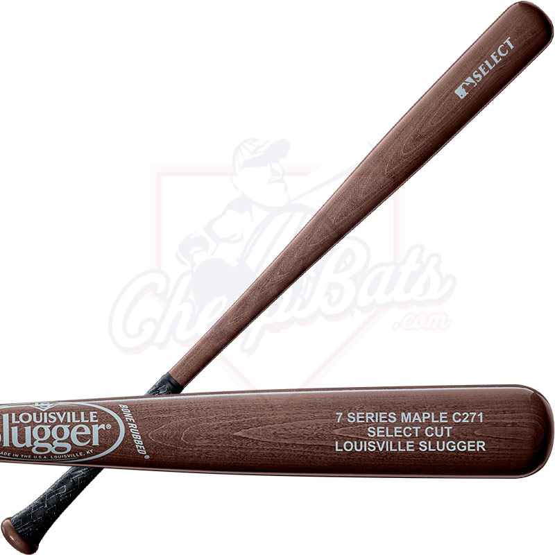 Louisville Slugger C271 Series 7 Select Cut Maple Wood Baseball Bat WTLW7M271A18G