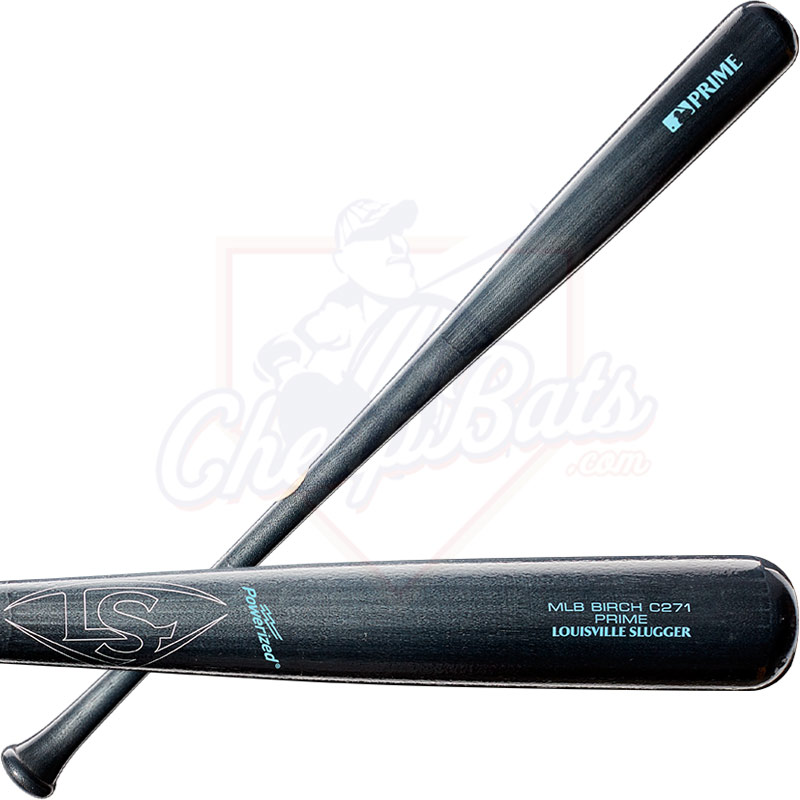 Louisville Slugger C271 Blue Steel MLB Prime Birch Wood Baseball Bat WTLWPB271A18