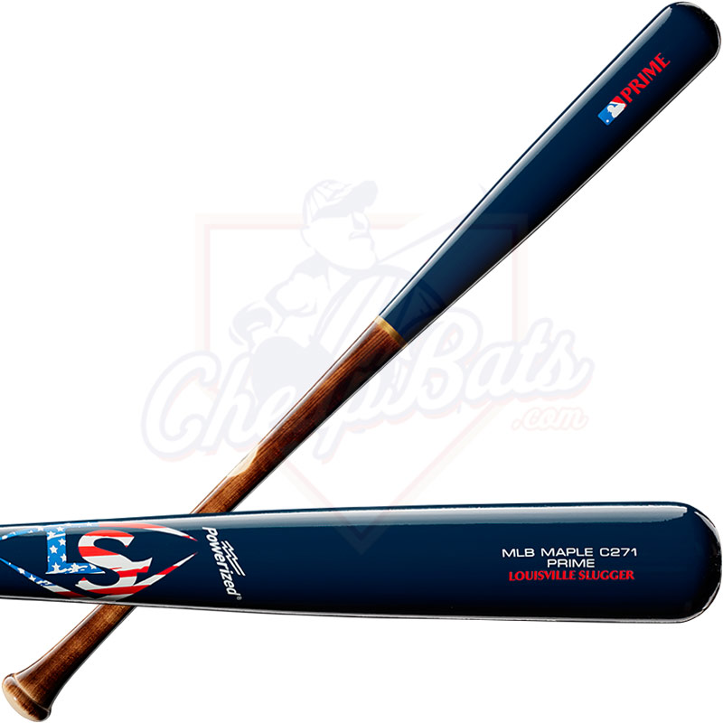 Louisville Slugger C271 Patriot MLB Prime Maple Wood Baseball Bat WTLWPM271D18
