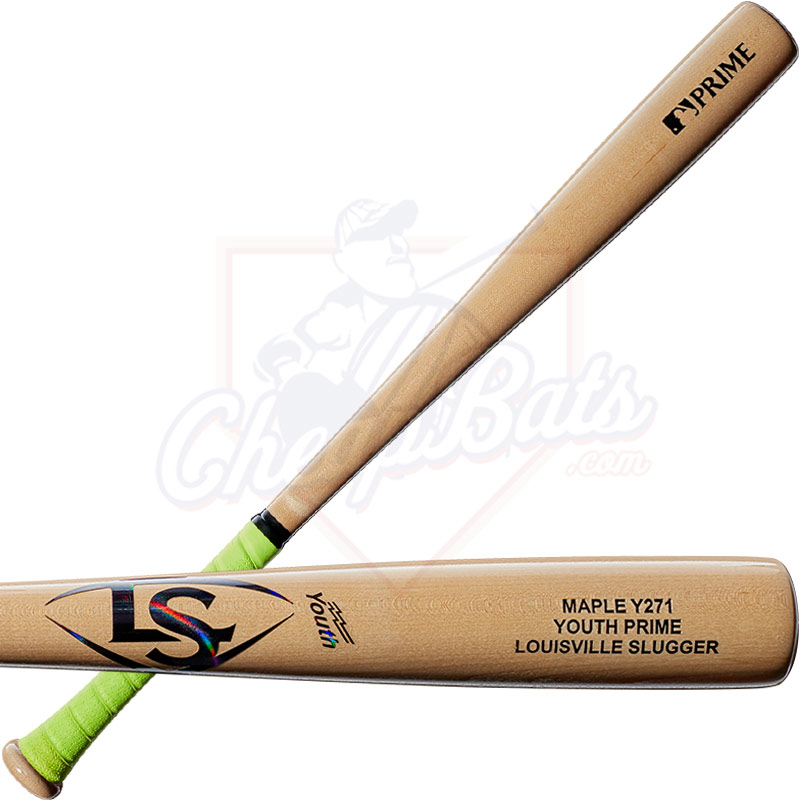 Louisville Slugger Y271 Prime Maple Youth Wood Baseball Bat WTLWYM271B18G