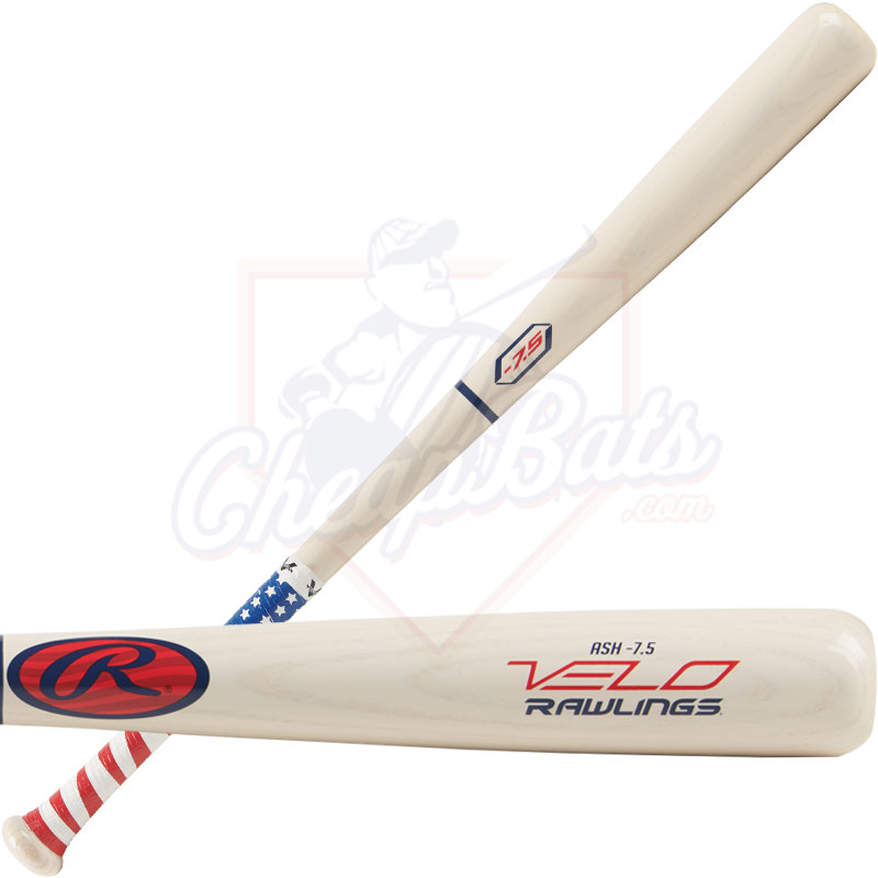 Rawlings Velo Ash Wood Youth Baseball Bat -7.5oz Y62AV