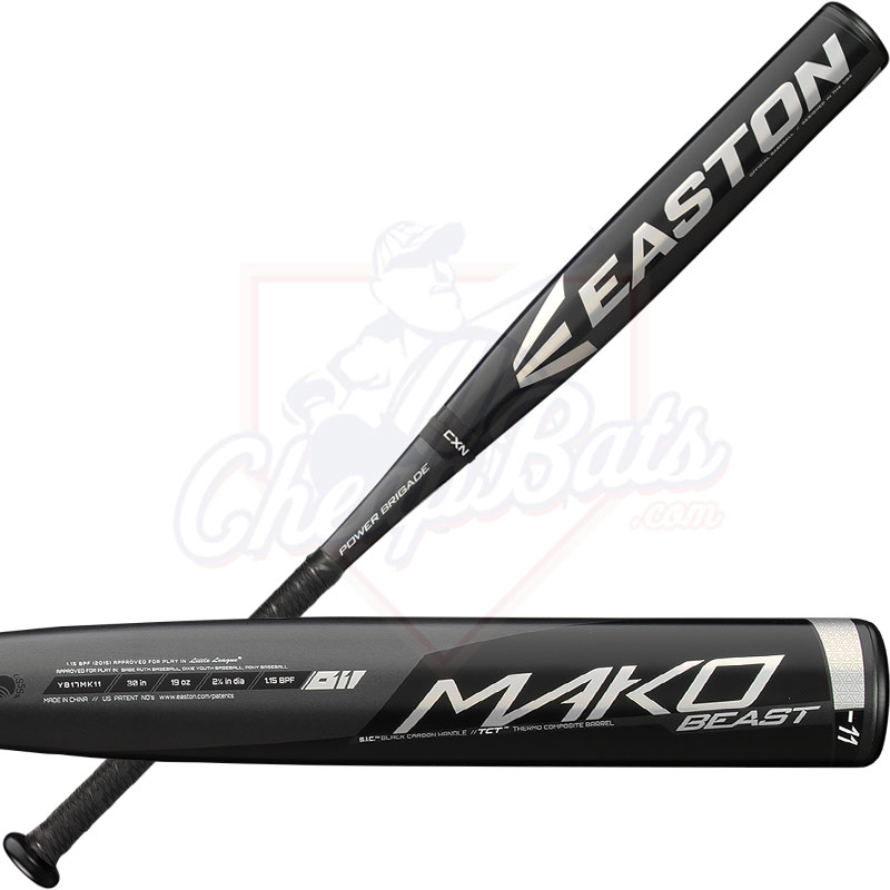 Easton Used Mako Beast YB17MK11 32/21 Little League Baseball Bat 2 1/4 Balanced 