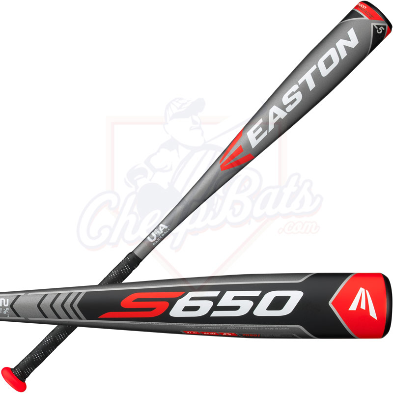 2018 Easton S650 Youth USA Baseball Bat -5oz YBB18S6505