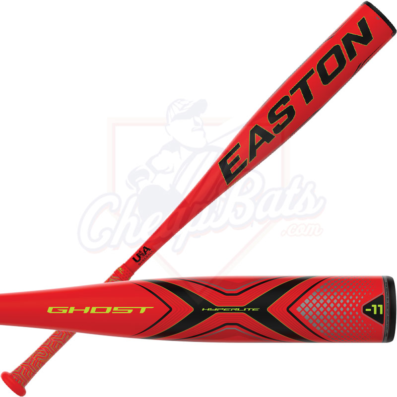 2019 Easton Ghost X HyperLite Youth USA Baseball Bat -11oz YBB19GXHL