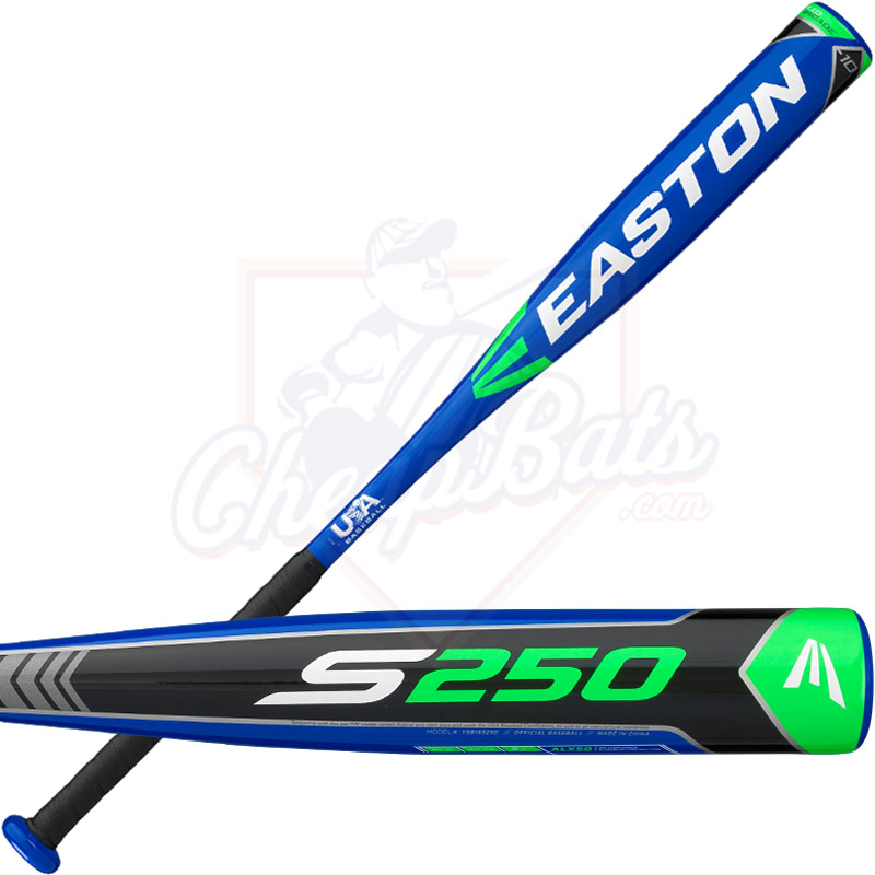 2018 Easton S250 Youth USA Baseball Bat -10oz YSB18S250