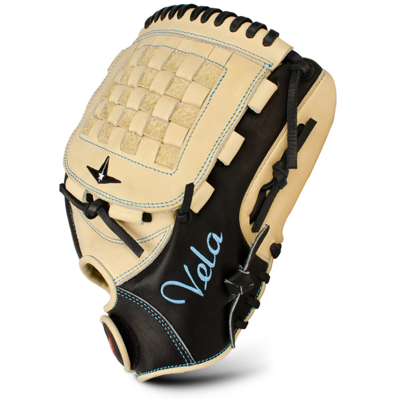All Star Vela 3 Finger Fastpitch Softball Glove 12\" FGSBV