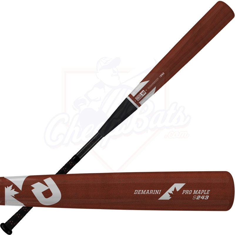 DeMarini S243 Pro Maple Wood Composite BBCOR Baseball Bat WTDXS243
