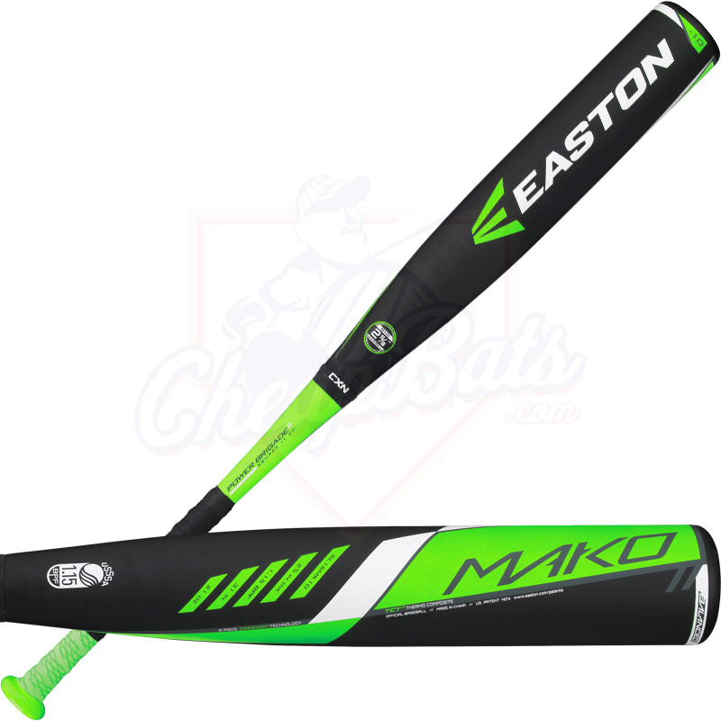 2016 Easton MAKO Youth Big Barrel Baseball Bat -10oz SL16MK10