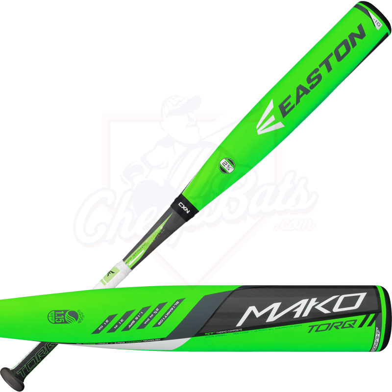 2016 Easton MAKO TORQ Youth Big Barrel Baseball Bat 2 3/4\" -10oz SL16MKT10B