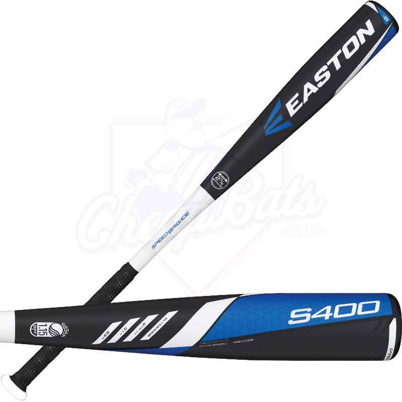 2016 Easton S400 Youth Big Barrel Baseball Bat -8oz SL16S4008
