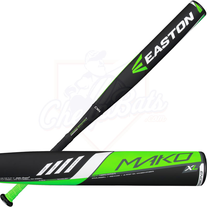 2016 Easton MAKO XL Youth Baseball Bat -10oz YB16MK10
