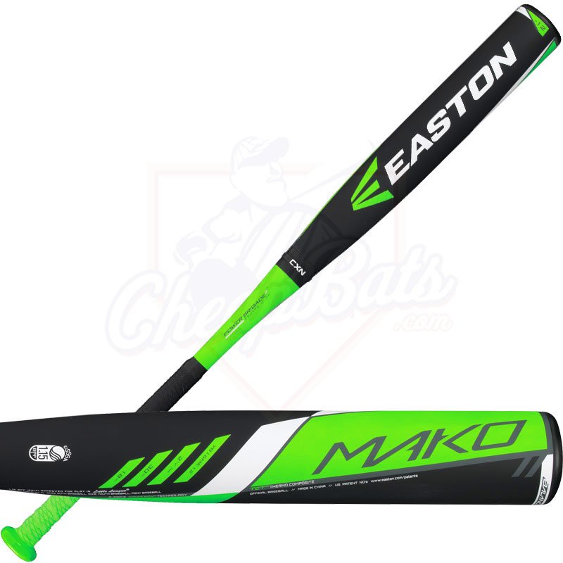 2016 Easton MAKO Youth Baseball Bat -12oz YB16MK12