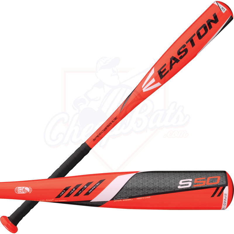 2016 Easton S50 Youth Baseball Bat -10oz YB16S50