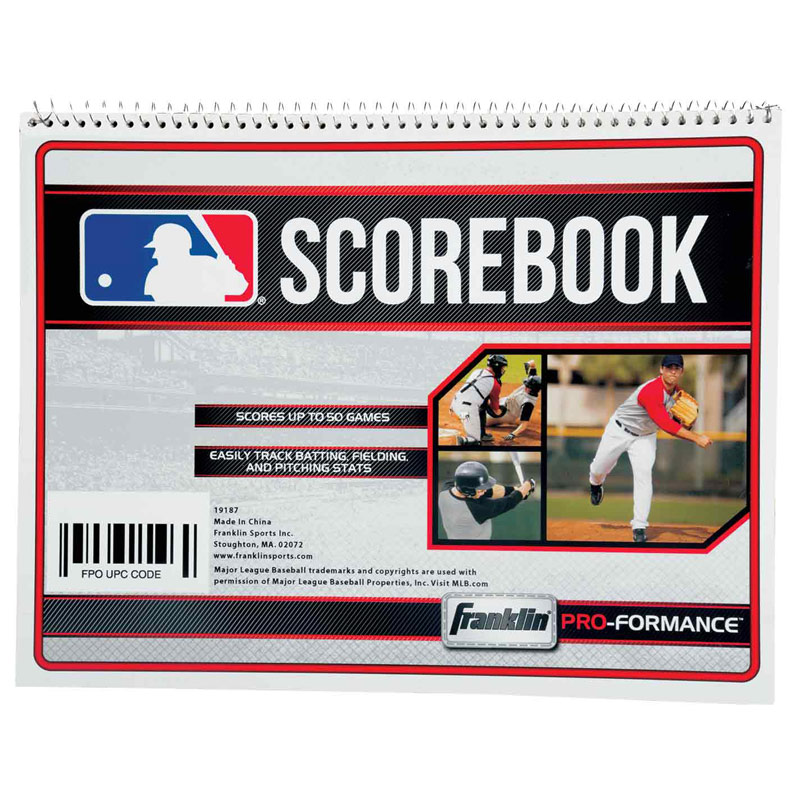 Franklin MLB Baseball/Softball Scorebook