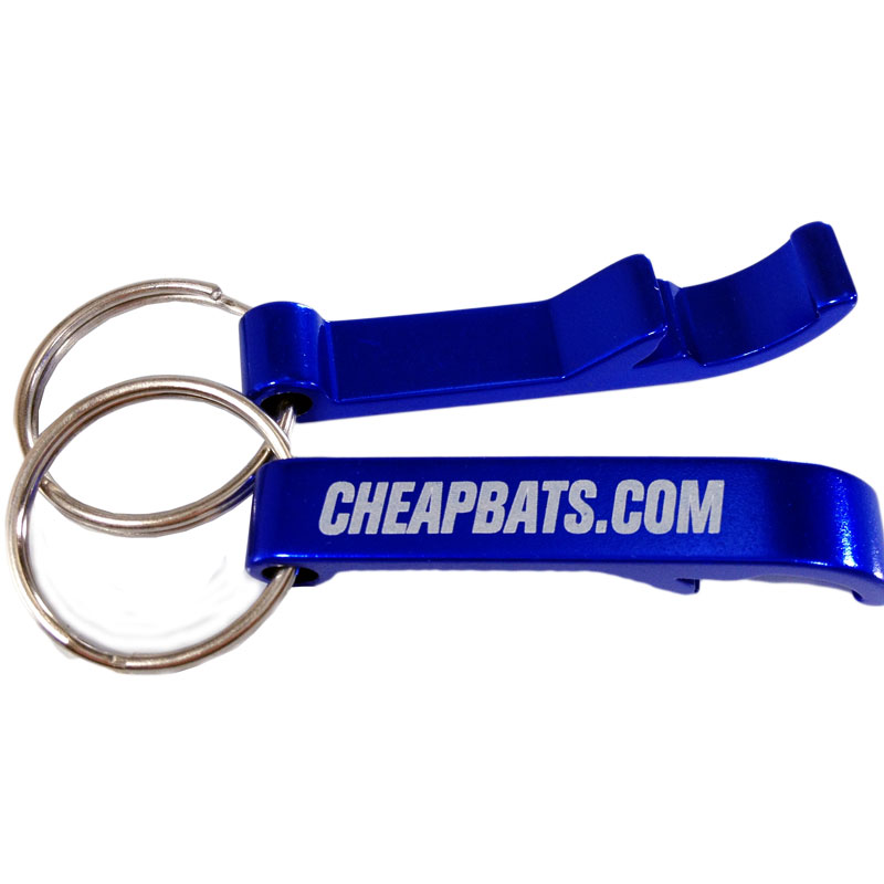 CheapBats.com keychain bottle opener