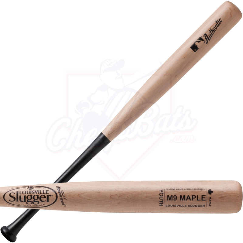 Louisville Slugger M9 Maple Youth Baseball Bat WBM914-YBCBN