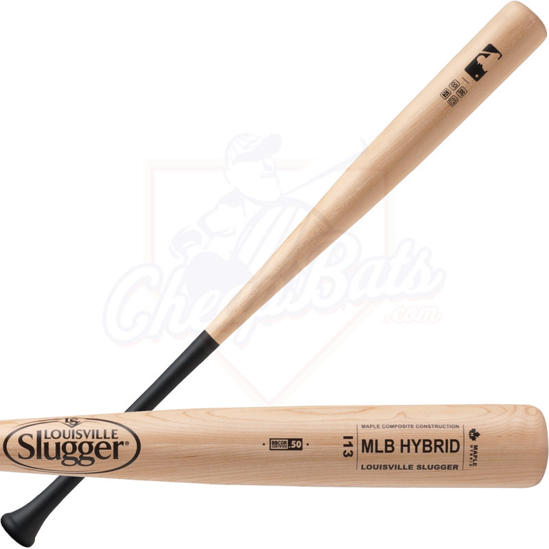 Louisville Slugger MLB Hybrid I13 Wood BBCOR Baseball Bat -3oz BBHY14-13NNA