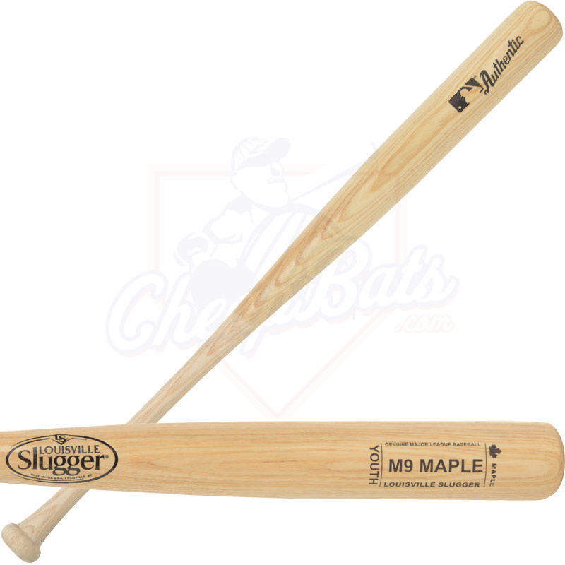 Louisville Slugger M9 Maple Youth Wood Baseball Bat WBM9YBB-NA
