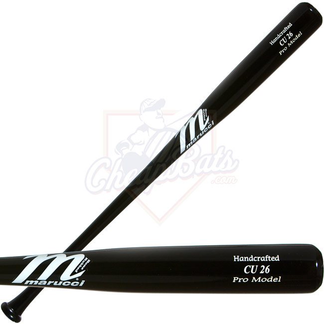 Marucci Chase Utley Pro Model Black Wood Baseball Bat - CU26B