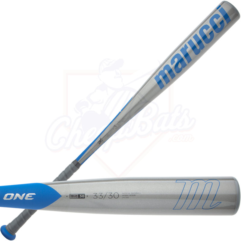 2014 Marucci One BBCOR Baseball Bat Blue MCB1 -3oz