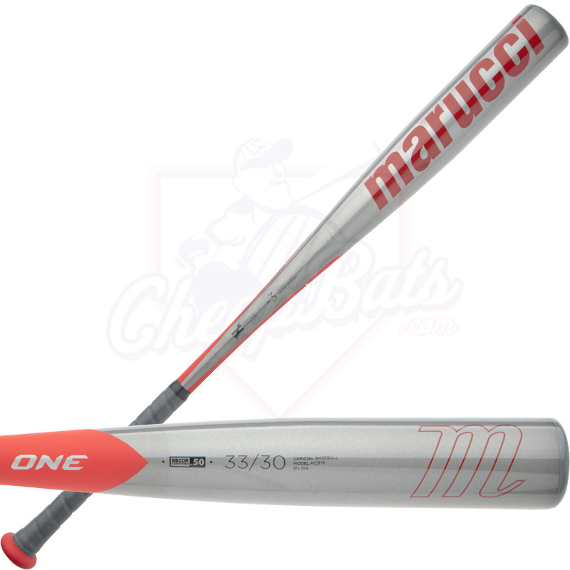 2014 Marucci One BBCOR Baseball Bat Red MCB1 -3oz