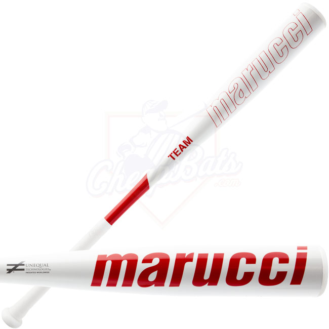 Marucci Team BBCOR Red Baseball Bat -3oz. MCBTR