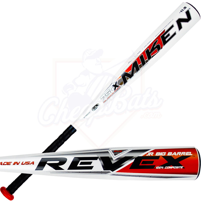 2014 Miken REV-EX Jr. Big Barrel Youth Baseball Bat -11.5oz JRVX11