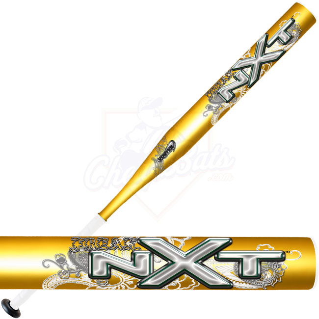 Miken NXT Freak Gold Fastpitch Softball Bat -10oz GLDN10