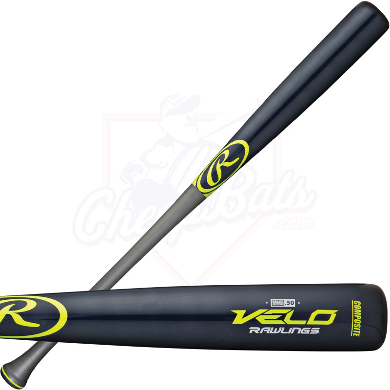 2015 Rawlings Velo Wood Composite BBCOR Baseball Bat -3oz R110CV
