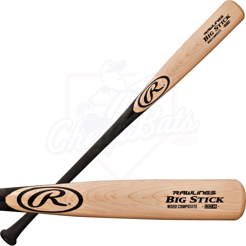 Rawlings Big Stick Composite BBCOR Pro Wood Baseball Bat 243MBS